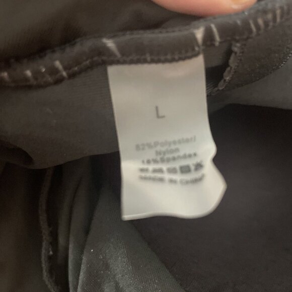 Eomenie Women's One Piece Swimsuit Tummy Control,1 Piece Swimsuit, SIZE L, Black - Picture 9 of 9